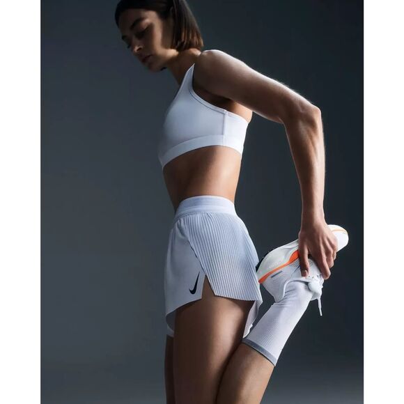 Nike Women's XXL AeroSwift Dri-FIT ADV 3" Mid-Rise Brief-Lined Running Shorts - Picture 3 of 16